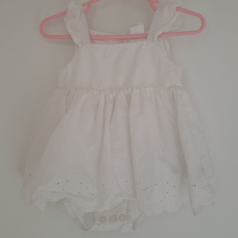 H and m summer dress with hat